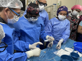 cardiopatia minimante invasiva, intervencionismo percutaneo, cardiopatia estructural, cardiologia, hospital de iquique, region de tarapaca